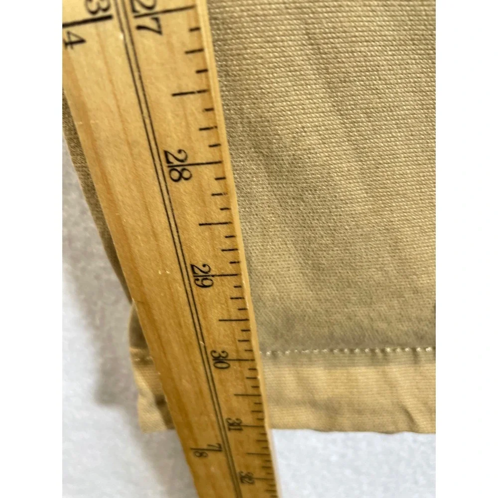 Mutual Weave‎ Mens 4XL Big Tall Tan Pull On Cargo Pants Relaxed Taper Drawstring
